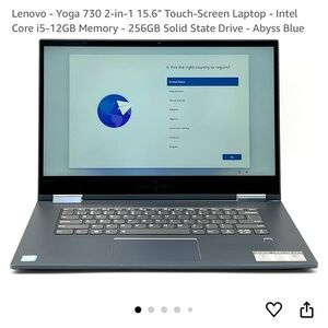 Lenovo Yoga 730 2-in-1 15.6" Touch-Screen Laptop